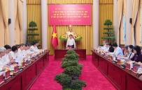 Chủ tịch nước làm việc với Ban Thường vụ Tỉnh ủy Hưng Yên và Tỉnh ủy Thái Bình