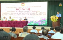 Đại biểu HĐND tỉnh tiếp x&uacute;c với cử tri
