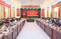 Đo&agrave;n c&ocirc;ng t&aacute;c của Ban Thường vụ Tỉnh uỷ l&agrave;m việc với c&aacute;c địa phương