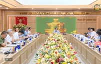 Phi&ecirc;n họp Ban Thường vụ Tỉnh ủy