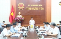 Hội nghị Ban thường vụ Đảng ủy UBND tỉnh