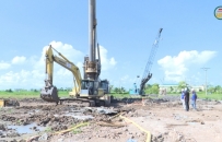 Khí thế thi công trên các công trình trọng điểm