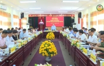  Thường trực Tỉnh ủy l&agrave;m việc với Ủy ban MTTQ Việt Nam tỉnh 