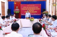 B&iacute; thư Tỉnh ủy l&agrave;m việc với  một số địa phương