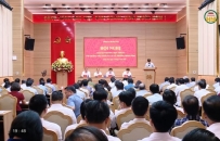 Thường trực Tỉnh ủy giao ban với thường trực đảng ủy c&aacute;c x&atilde;, phường
