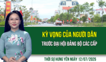 Thời sự Hưng Yên thứ Bảy ngày 12/07/2025