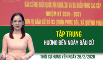 Thời sự Hưng Y&ecirc;n thứ Năm ng&agrave;y 26/2/2026
