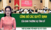 Thời sự Hưng Yên thứ Tư ngày 02/07/2025
