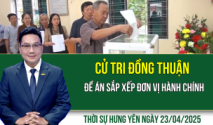 Thời sự Hưng Yên thứ Tư ngày 23/04/2025