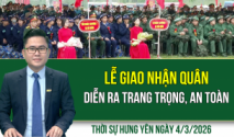 Thời sự Hưng Y&ecirc;n thứ Tư ng&agrave;y 4/3/2026