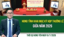 Thời sự Hưng Y&ecirc;n thứ Tư ng&agrave;y 8/7/2026