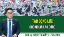Thời sự Hưng Y&ecirc;n thứ Bảy ng&agrave;y 31/1/2026