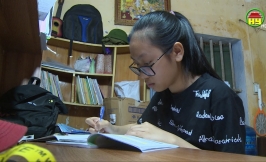 Ước mơ trở thành bác sỹ của em Đoàn Thị Thu Linh ở Khoái Châu