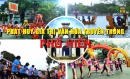 Phát huy giá trị văn hóa truyền thống Phố Hiến