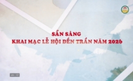 Sẵn s&agrave;ng cho Lễ khai hội Đền Trần tỉnh Hưng Y&ecirc;n năm 2026