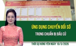 Thời sự Hưng Y&ecirc;n thứ Ba ng&agrave;y 10/3/2026