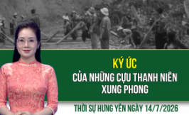 Thời sự Hưng Y&ecirc;n thứ Ba ng&agrave;y 14/7/2026