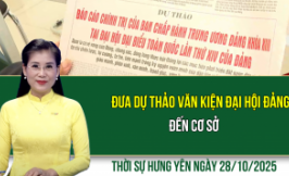 Thời sự Hưng Yên thứ Ba ngày 28/10/2025