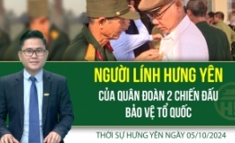 Thời sự Hưng Y&ecirc;n thứ Bảy ng&agrave;y 05/10/2024