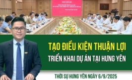 Thời sự Hưng Yên thứ Bảy ngày 6/9/2025