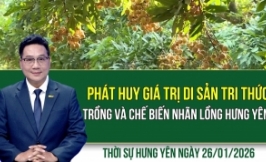 Thời sự Hưng Y&ecirc;n thứ Hai ng&agrave;y 26/1/2026