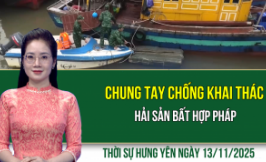 Thời sự Hưng Yên thứ Năm ngày 13/11/2025