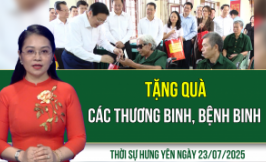Thời sự Hưng Yên thứ Năm ngày 24/07/2025