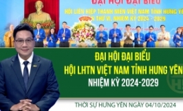 Thời sự Hưng Y&ecirc;n thứ S&aacute;u ng&agrave;y 04/10/2024