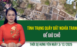 Thời sự Hưng Yên thứ Tư ngày 3/12/2025