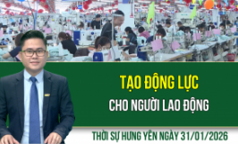 Thời sự Hưng Y&ecirc;n thứ Bảy ng&agrave;y 31/1/2026