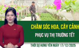 Thời sự nh&igrave;n từ Phố Hiến thứ Tư ng&agrave;y 17/12/2025