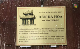 "B&aacute;u vật thời gian" Đền Đa H&ograve;a