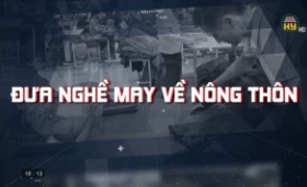 Đưa nghề may về nông thôn