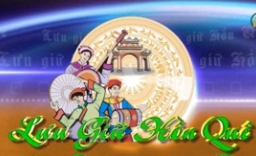 Giao lưu văn hoá thôn Tiên Kiều và thôn Đào Quạt xã Bãi Sậy, huyện Ân Thi