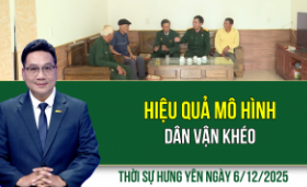 Thời sự Hưng Yên thứ Bảy ngày 6/12/2025