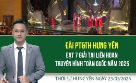 Thời sự Hưng Yên Chủ nhật ngày 23/03/2025