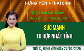 Thời sự Hưng Yên Chủ nhật ngày 27/04/2025