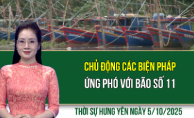 Thời sự Hưng Yên Chủ nhật ngày 5/10/2025