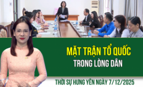 Thời sự Hưng Yên Chủ nhật ngày 7/12/2025