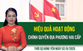 Thời sự Hưng Yên thứ Bảy ngày 02/8/2025