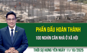 Thời sự Hưng Yên thứ Bảy ngày 11/10/2025