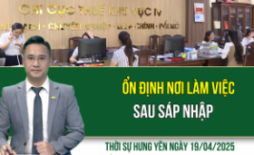 Thời sự Hưng Yên thứ Bảy ngày 19/04/2025