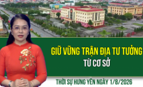 	Thời sự Hưng Y&ecirc;n thứ Bảy ng&agrave;y 1/8/2026