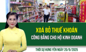 Thời sự Hưng Yên thứ Bảy ngày 20/9/2025