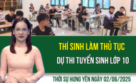 Thời sự Hưng Yên thứ Hai ngày 02/06/2025