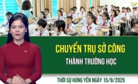 Thời sự Hưng Yên thứ Hai ngày 15/9/2025