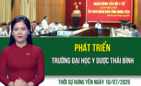 Thời sự Hưng Yên thứ Năm ngày 10/07/2025