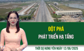 Thời sự Hưng Yên thứ Năm ngày 12/06/2025