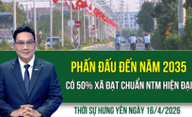 Thời sự Hưng Y&ecirc;n thứ Năm ng&agrave;y 16/4/2026