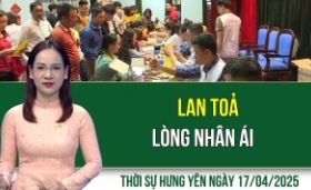 Thời sự Hưng Yên thứ Năm ngày 17/04/2025